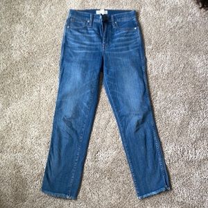 Madewell Stovepipe Jeans Size 25P
